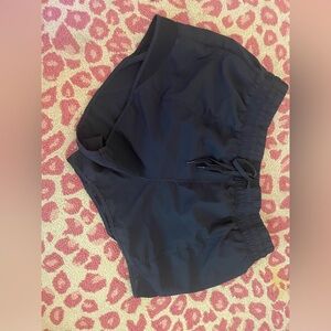 Athletic navy blue shorts